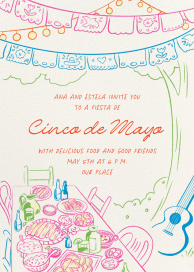 Fiesta Tablescape - Cinco de Mayo Invitation by Paperless Post