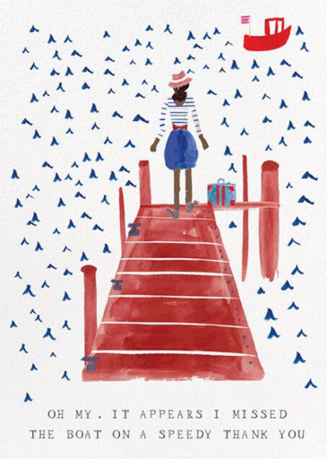 Missed the Boat by Mr. Boddington's Studio