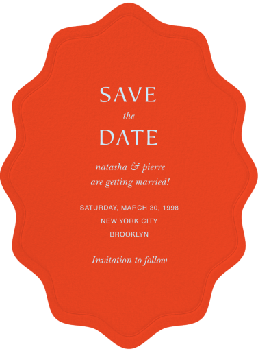 Embossed Cutout by Paperless Post