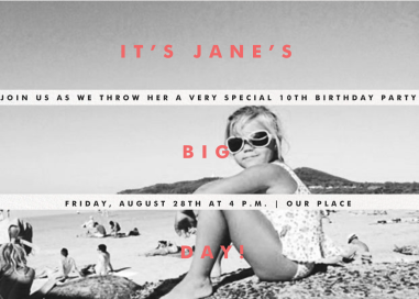 Three Photo Stripes by Paperless Post