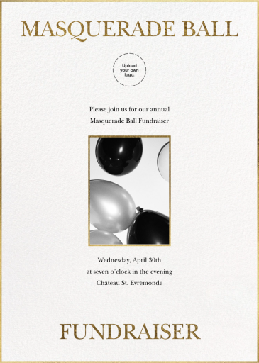 Vernacular - Fundraiser Invitation by Paperless Post
