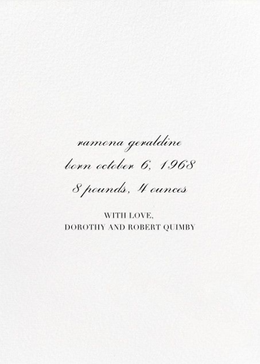 Underscore (Multi Photo) by Paperless Post - Back