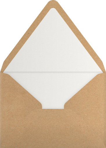 Vintage Travel Map Invitation Envelope