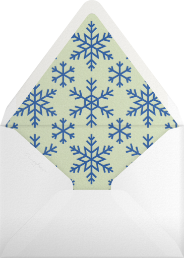 Frosted Font - Paperless Post Envelope