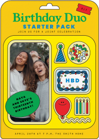 B-Day Starter Pack by Paperless Post