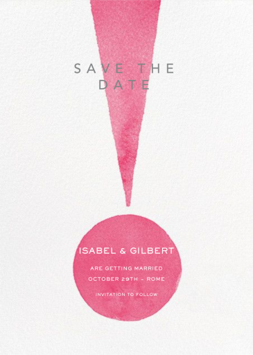 Forte - Save the Date by Paperless Post