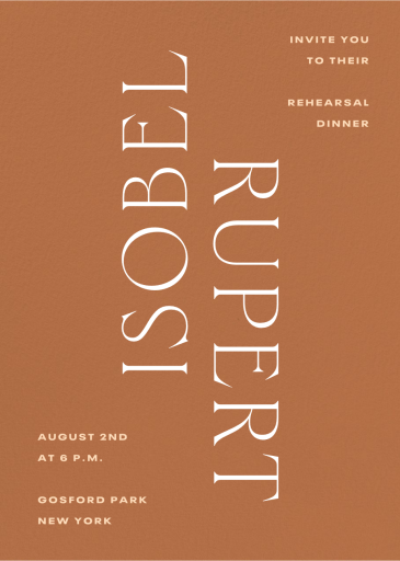 Twin Flames - Wedding Weekend Invitation by Paperless Post