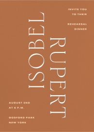 Twin Flames - Wedding Weekend Invitation by Paperless Post