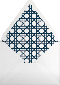 Caning - Wedding - Jonathan Adler Envelope