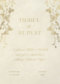 Strawberry Dreams - Rehearsal Dinner Invitation by Paperless Post