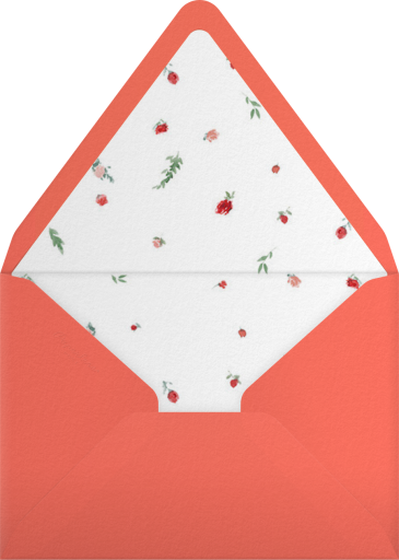 Cascading Poppies - Paperless Post Envelope
