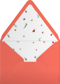 Cascading Poppies - Paperless Post Envelope