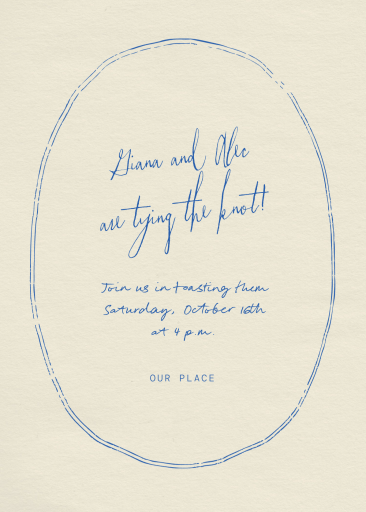 Twin Lines - Bridal Shower Invitation by Paperless Post