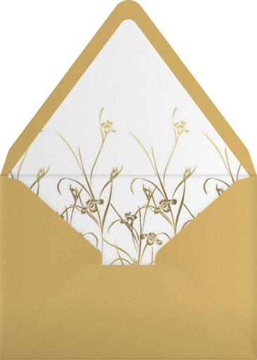 Golden Garden (Invitation) - carolina-herrera Envelope