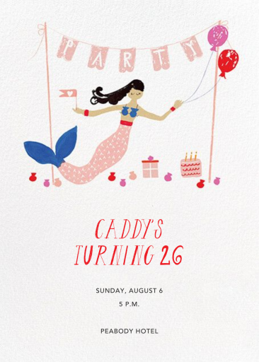 Party's Going Swimmingly by Mr. Boddington's Studio