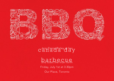 Tiny Barbecue by Paperless Post