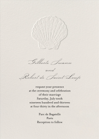 Embossed Shell by Emily Baird