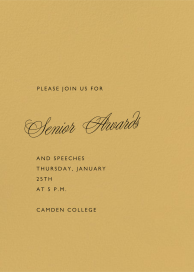 Apricot - Business Invitation by Paperless Post