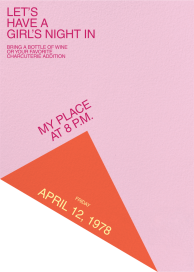 Color Fold - Get-Together Invitation by Both