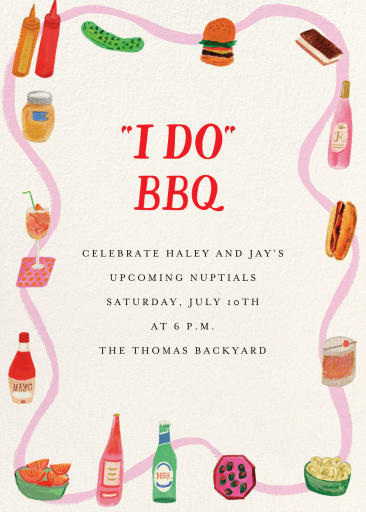 Ketchup and Company - Invitation by Mr. Boddington's Studio