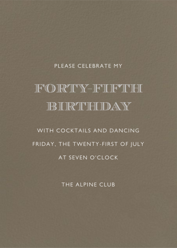 Clay - Invitation by Paperless Post