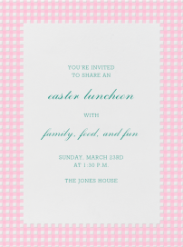 Gingham by Paperless Post