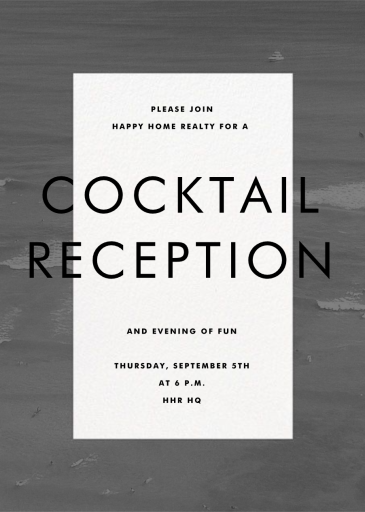 Density - Cocktail Party Invitation by Paperless Post