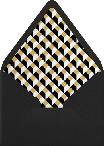 Champagne Glasses - Paperless Post Envelope