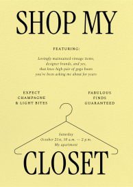 Closet Shop by Paperless Post