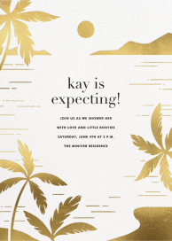 Moon Lagoon - Baby Shower Invitation by Paperless Post