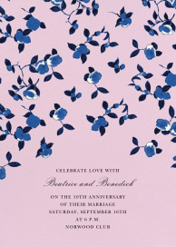 Scattered Pansy by Oscar de la Renta