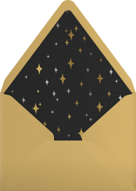 Space Age Stars Photo - Paperless Post Envelope