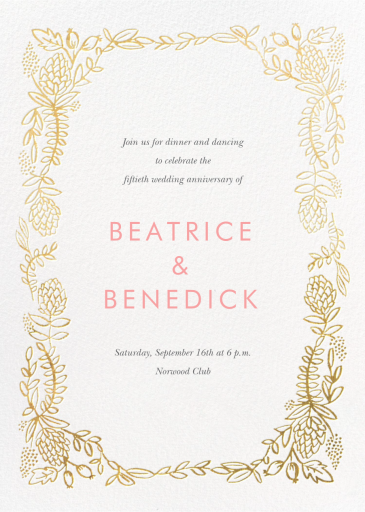 Botanical Lace - Celebration Invitation by Rifle Paper Co.