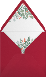 Four Bears with Scarves - Paperless Post Envelope