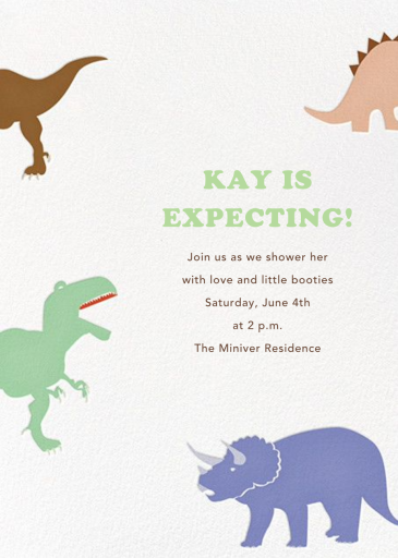 Dinosaurs by Paperless Post