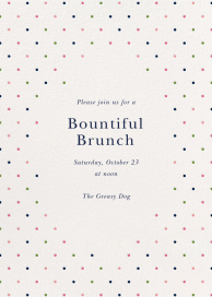 Sweet Stipple - Brunch Invitation by kate spade new york