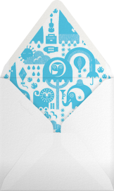 Circus Elephants - Jonathan Adler Envelope