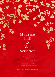 Floral Trellis II by Oscar de la Renta