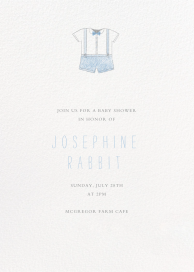 Baby Clothes - Baby Shower Invitation by Paperless Post