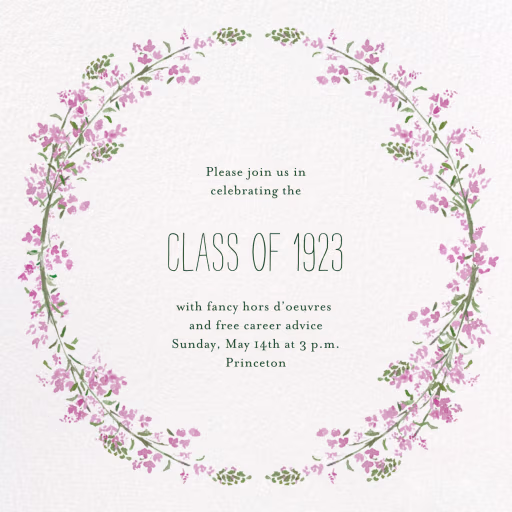 Heathers (Square) - Graduation Party Invitation by Paperless Post