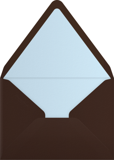 Retro Typeface - Paperless Post Envelope
