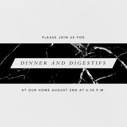 Marble Strip by Paperless Post