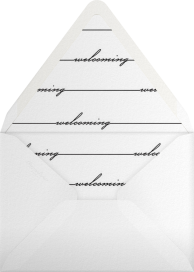 Welcome Window - Paperless Post Envelope