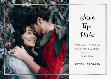 Idylle (Photo Save the Date) - Save the Date by Paperless Post