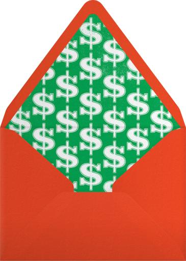 One-Armed Bandit - Paperless Post Envelope