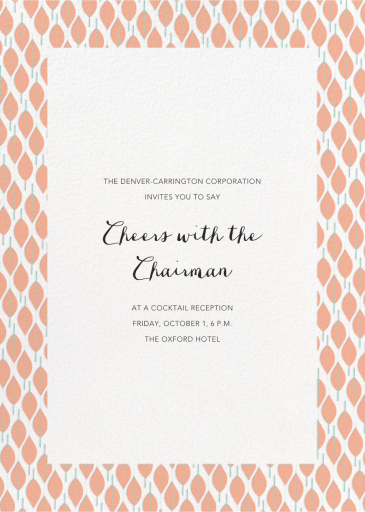 Mille Feuille - Corporate Reception Invitation by Paperless Post