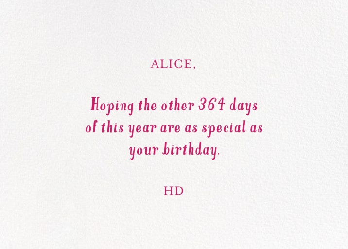 Mermaid's Birthday by Mr. Boddington's Studio - Back