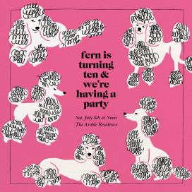 Social Standards - Birthday Invitation by kate spade new york