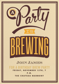 A Party Is Brewing by Crate & Barrel