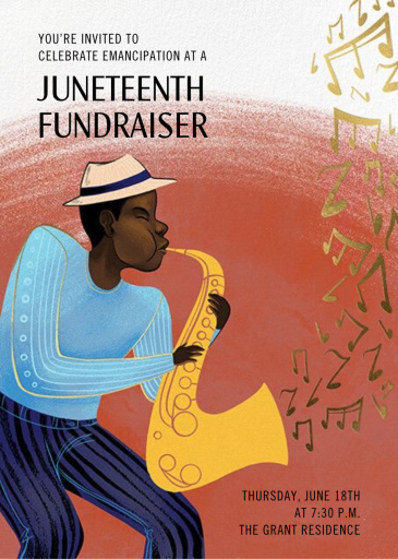 Tunes - Juneteenth Card by Paperless Post